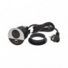 Zásuvka 230V + USB nabíjačka + dáta, Disq 80, kov| smartparts.sk