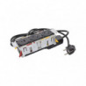 Incara Disqin 2 x zásuvka 230 V a USB nabíjačka čierna | smartparts.sk