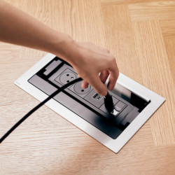 Zásuvka do stola zatváracia 230V + USB + HDMI + dáta | smartparts.sk