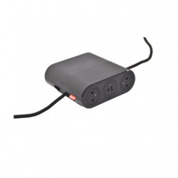 LinkOn mobilný zásuvkový blok 4x2P+T 2xUSB A+C