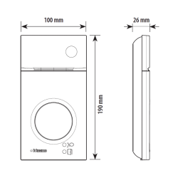 #0105 classe 300x Linea 3000 vonkajsi panel