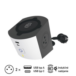 #1096 #0332  Induk nab stan 2x2p+t usb b/ts