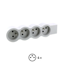 #1203 #0473  Predl štan 4x2p+t bez káb b/ss