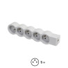 #1204 #0475  Predl štan 5x2p+t bez káb b/ss