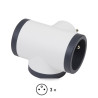 #1105 #0345  Adaptér bočný 3x2p+t b/ts