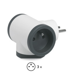 #1106 #0346  Adaptér bočný 3x2p+t b/ts