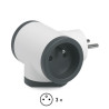 #1106 #0346  Adaptér bočný 3x2p+t b/ts