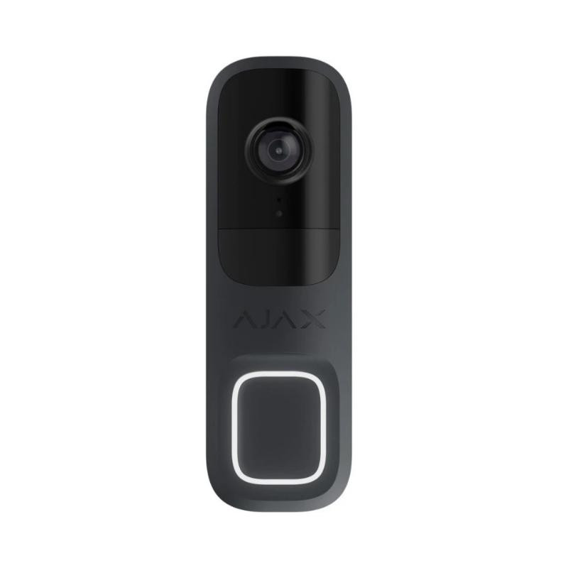 #1612 Ajax doorbell video zvonček graphite