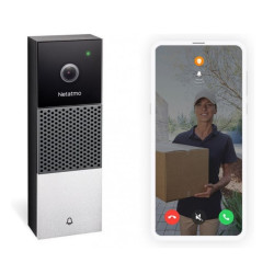 #0179 NDB-PRO inteligentný video zvonček Netatmo Doorbell - pozrite sa komunikujte s návštevou nech ste kd